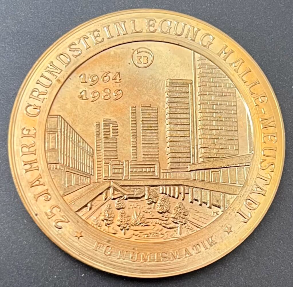 25 Jahre Grundsteinlegung Halle-Neustadt 1964-1989