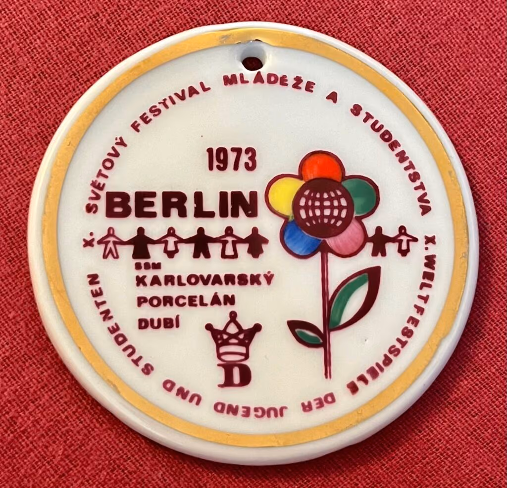 10. Weltfestspiele - Berlin 1973 - Tschechoslowakische Delegation