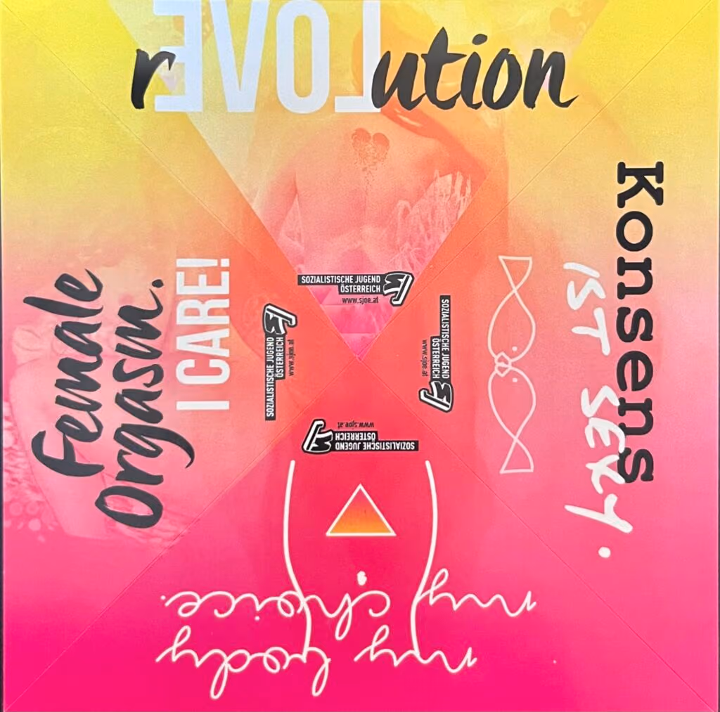 SJÖ - Revolution - Female Orgasm. I care! Konsens ist sexy. My body. My choice.
