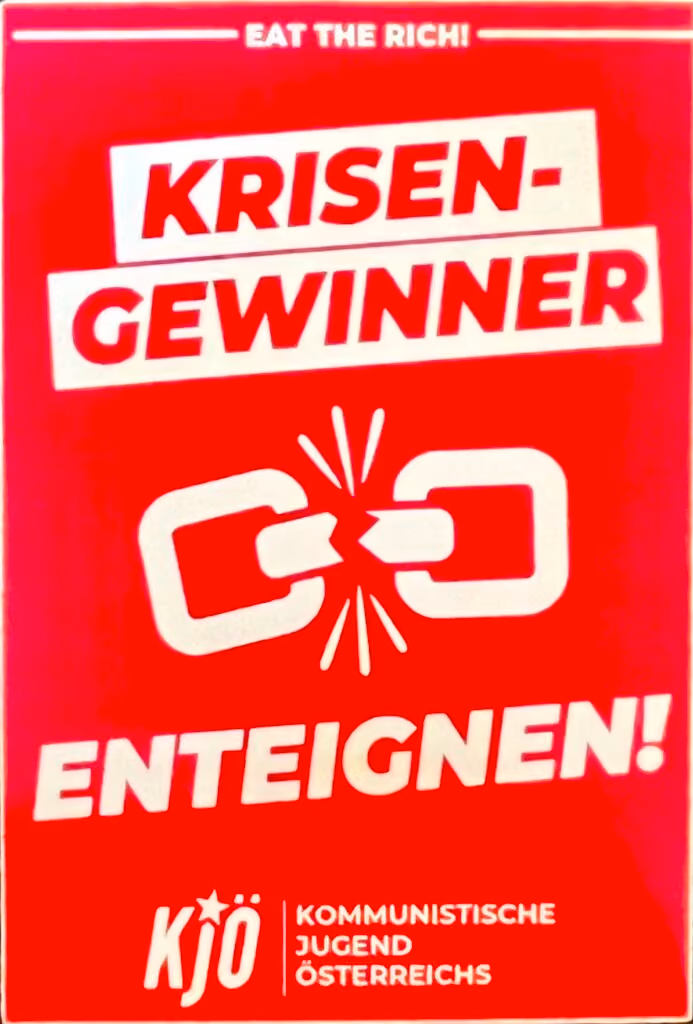 KJÖ - Krisengewinner enteignen! Eat the Rich!