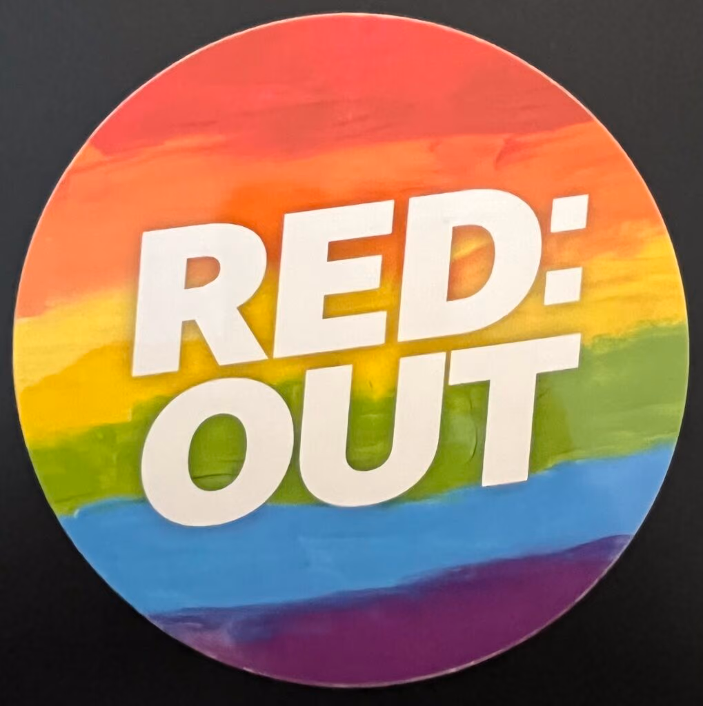 Red: Out