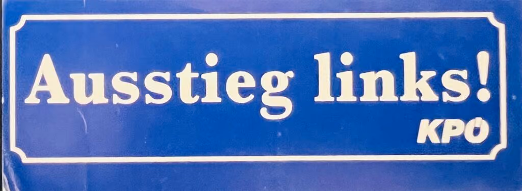 KPÖ - Ausstieg links!