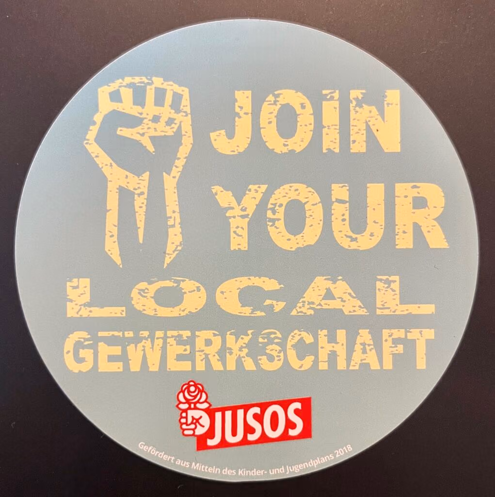 JUSOS - Join your local Gewerkschaft