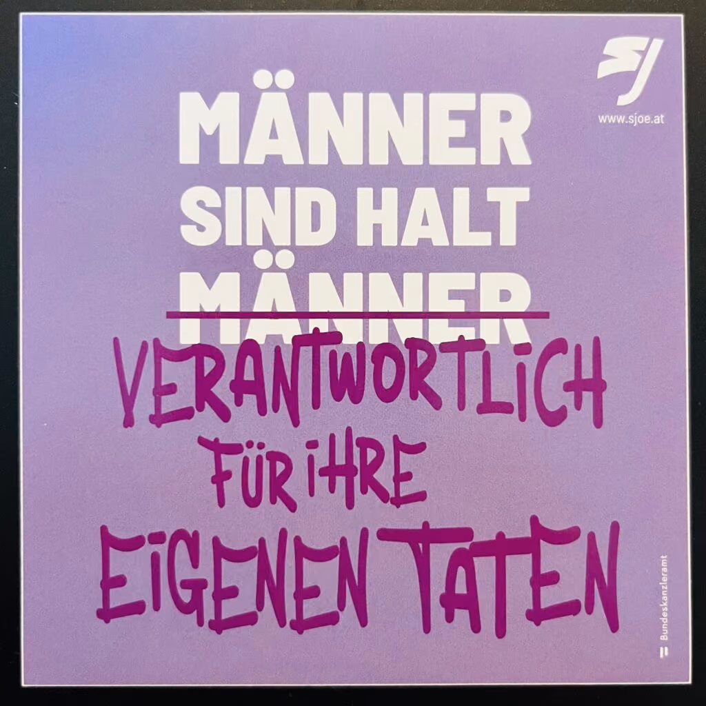 SJÖ - Männer sind halt Männer - Verantwortlich für ihre eigenen Taten