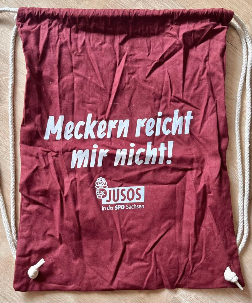 JUSOS-Sachsen - Meckern reicht mir nicht!