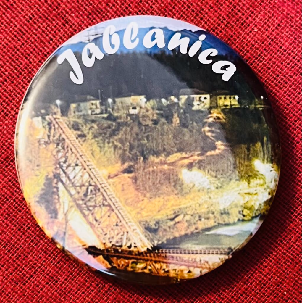 Jablanica - Gesprengte Neretva Brücke