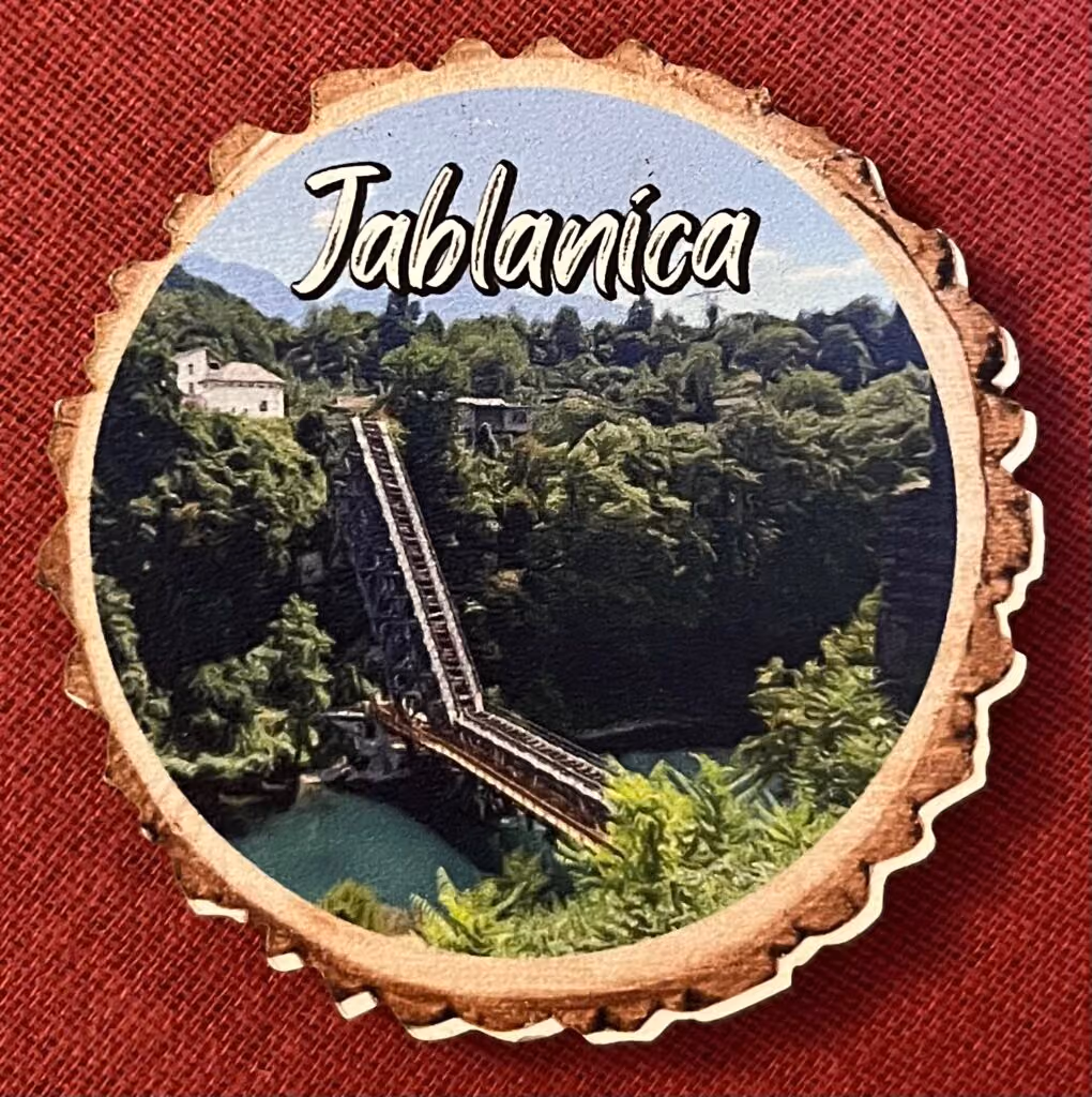 Jablanica - Gesprengte Neretva Brücke