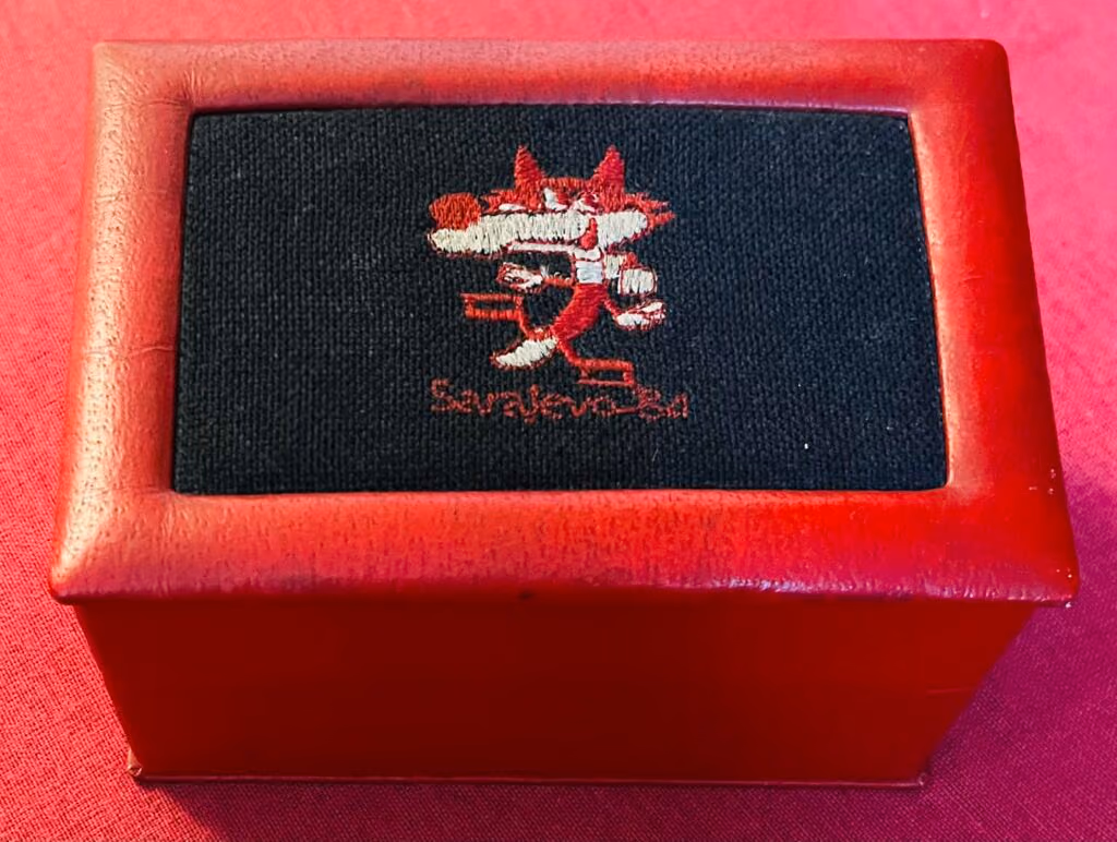 Olympische Spiele - Sarajewo 1984 - Vucko auf Eislaufschuhen