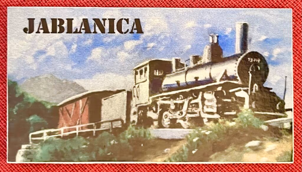 Jablanica - Museums-Lokomotive