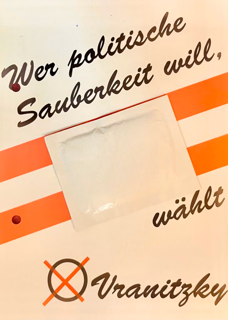 Wer politische Sauberkeit will, wählt Vranitzky
