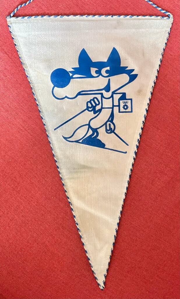 Olympische Spiele - Sarajewo 1984 - Vucko auf Skiern
