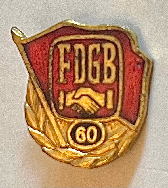 FDGB - 60 Jahre Mitgliedschaft