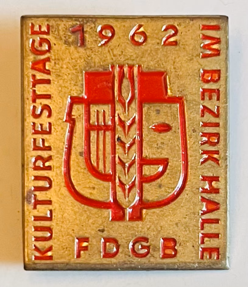 FDGB - Kulturfesttage im Bezirk Halle 1962
