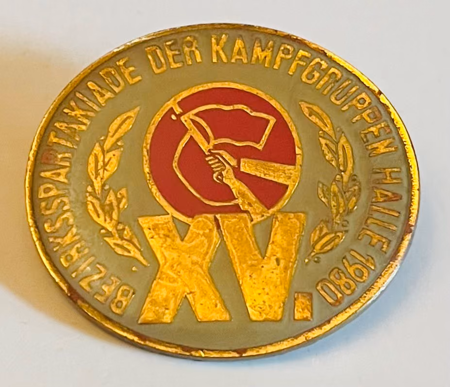 15. Bezirksspartakiade der Kampfgruppen - Halle 1980