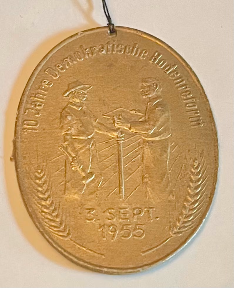 10 Jahre Demokratische Bodenreform - 3. September 1955