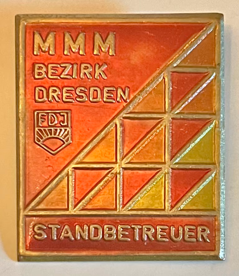 FDJ - MMM Bezirk Dresden - Standbetreuer