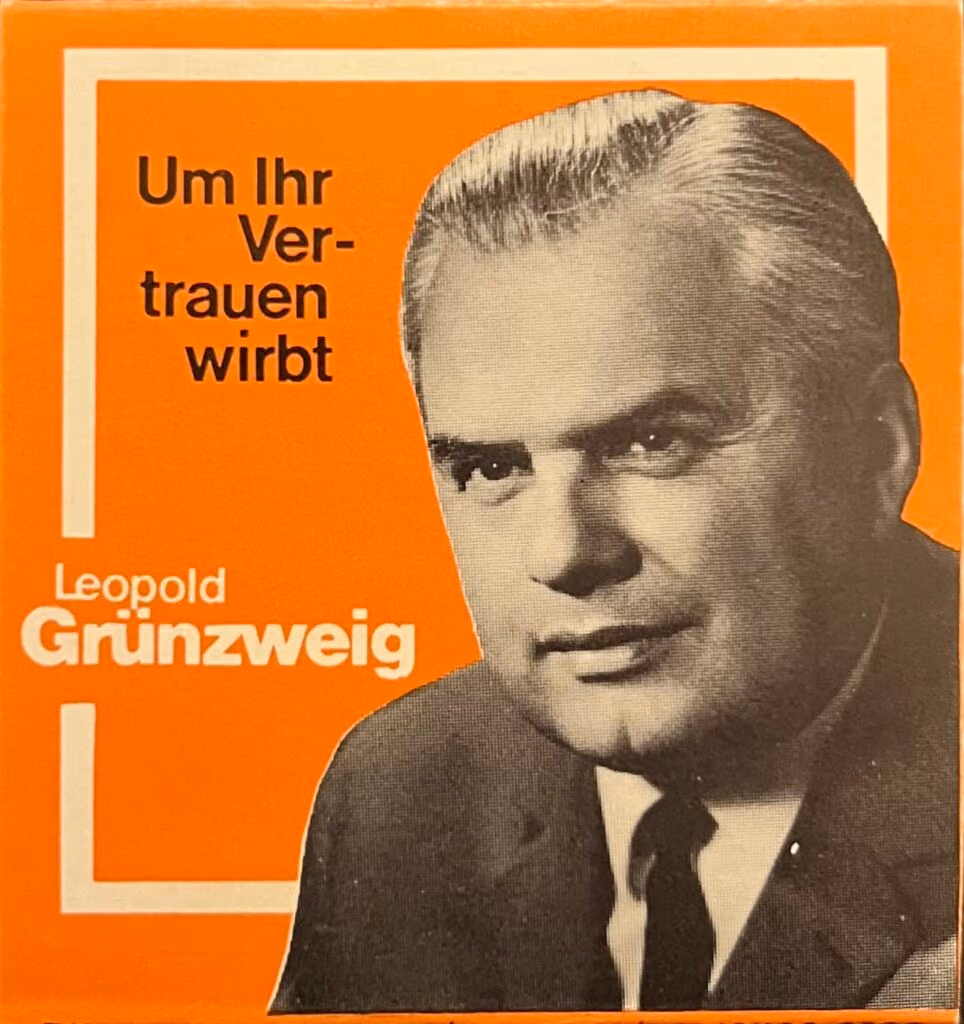 SPÖ-NÖ - Um Ihr vertrauen wirbt Leopold Grünzweig