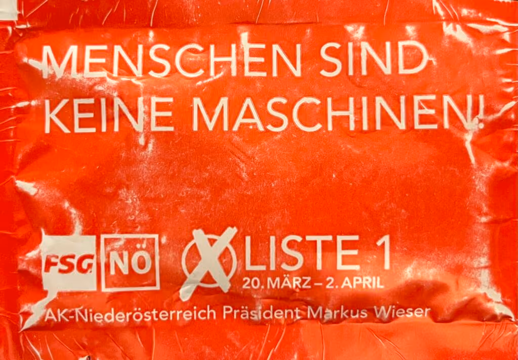 Menschen sind keine Maschinen!