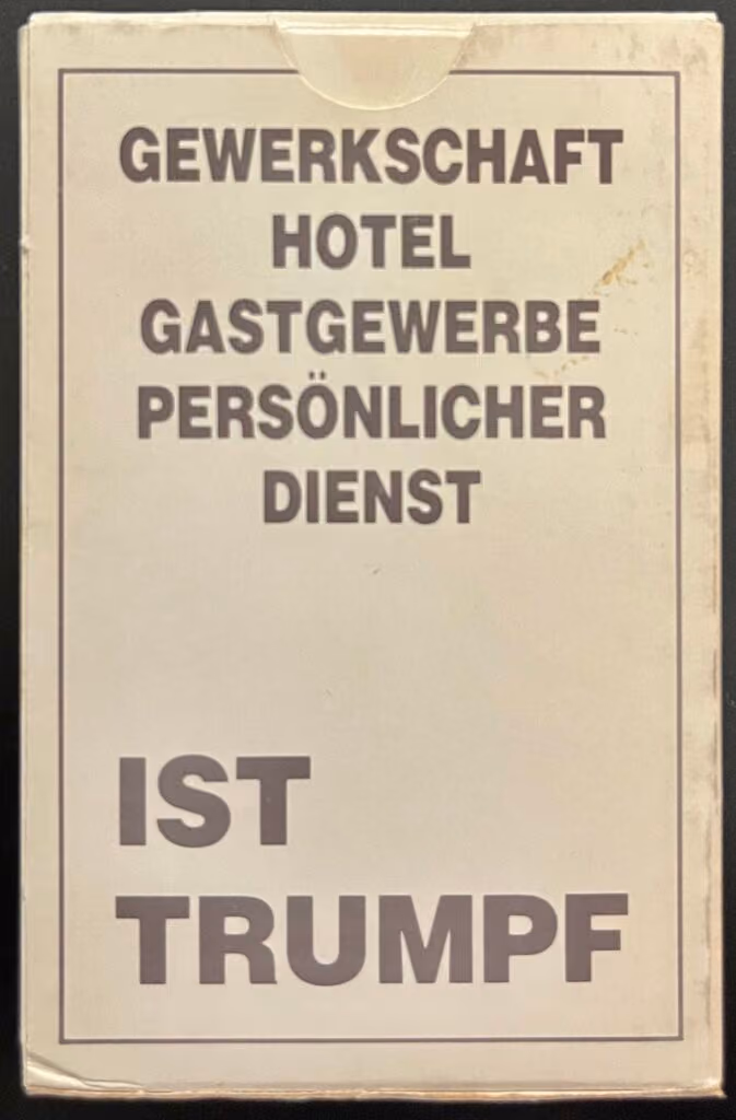 Gewerkschaft Hotel, Gastgewerbe, Persönlicher Dienst - ist Trumpf