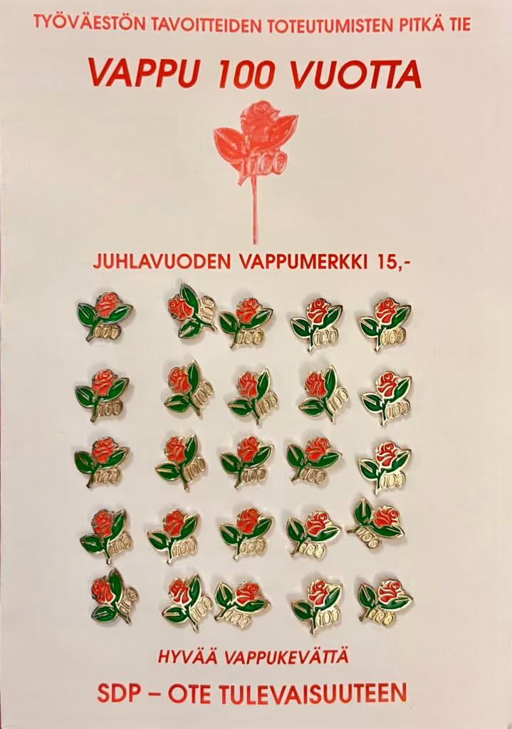 Finnland - SDP - 1.Mai 1990