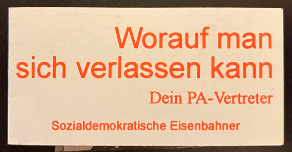 Worauf man sich verlassen kann - Dein PA-Vertreter