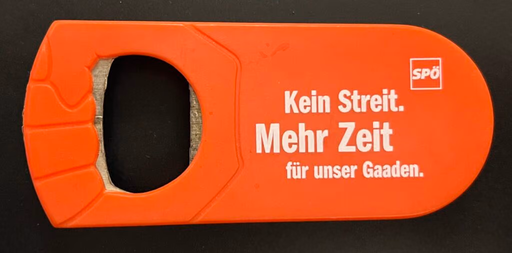 Kein Streit. Mehr Zeit, für unser Gaaden.
