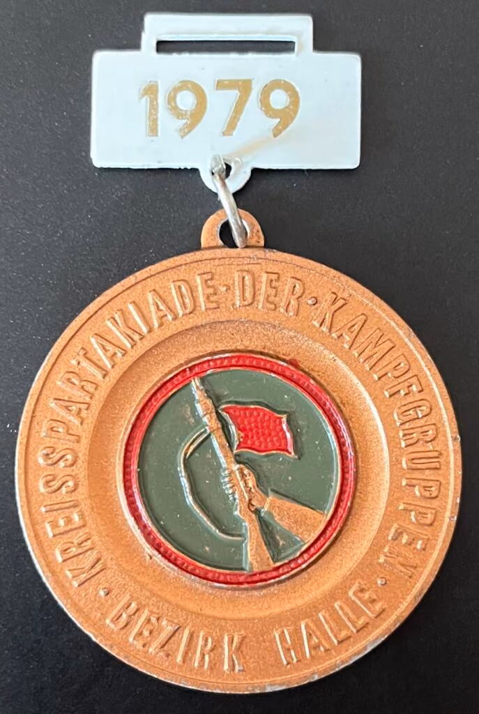 Kreisspartakiade der Kampfgruppen Bezirk Halle 1979 - 3. Platz