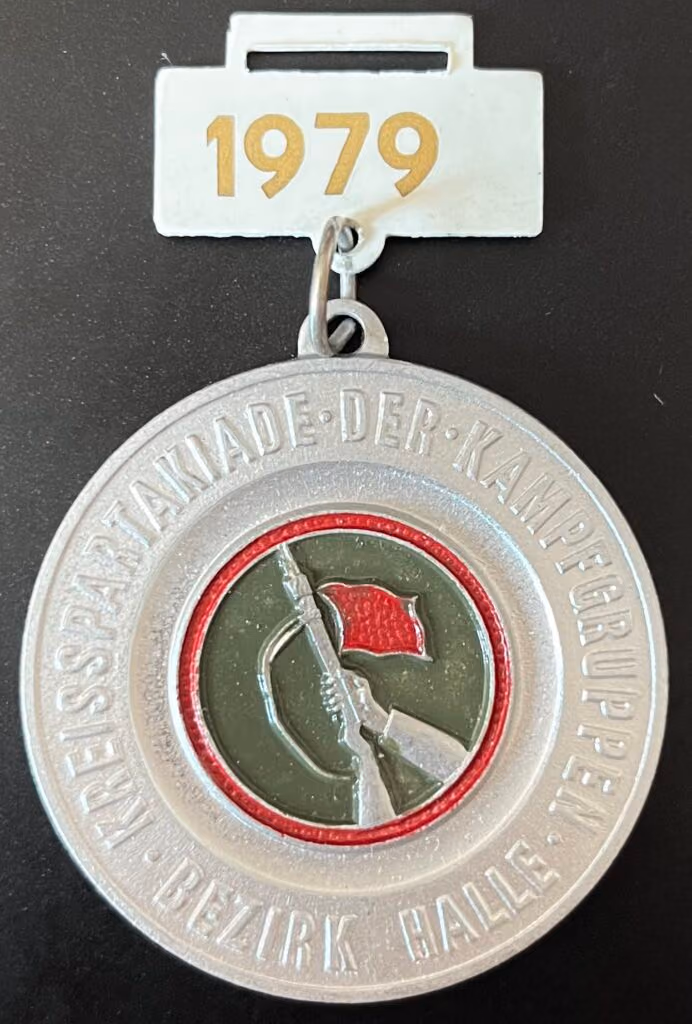 Kreisspartakiade der Kampfgruppen Bezirk Halle 1979 - 2. Platz