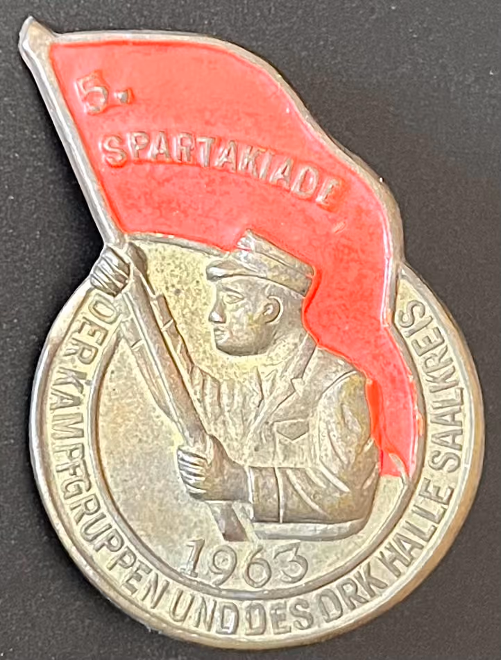5. Spartakiade der Kampfgruppen und des DRK Halle Saalkreis 1963
