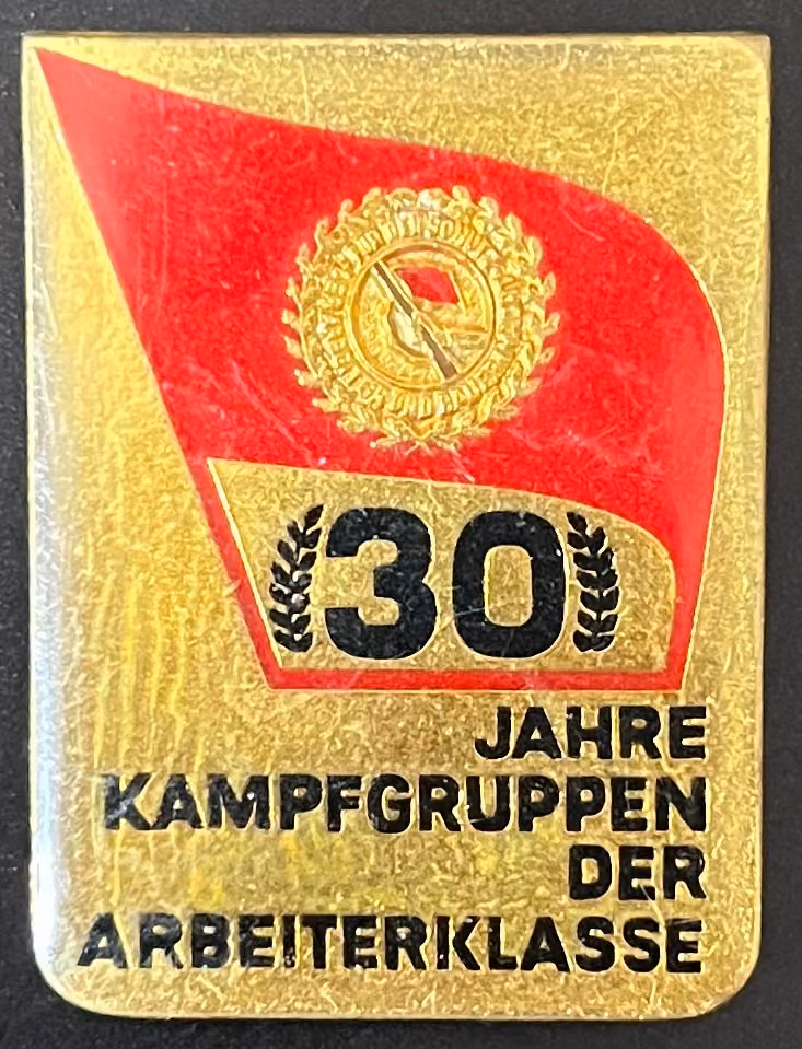 30 Jahre Kampfgruppen der Arbeiterklasse