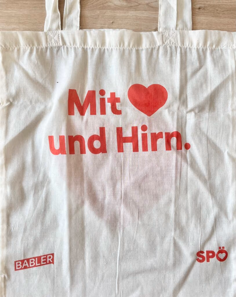 SPÖ - Mit Herz und Hirn. Babler