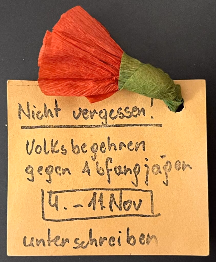 Nicht vergessen! Volksbegehren gegen Abfangjäger - 4.-11.Nov. unterschreiben