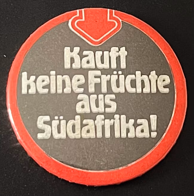 Kauft keine Früchte aus Südafrika!