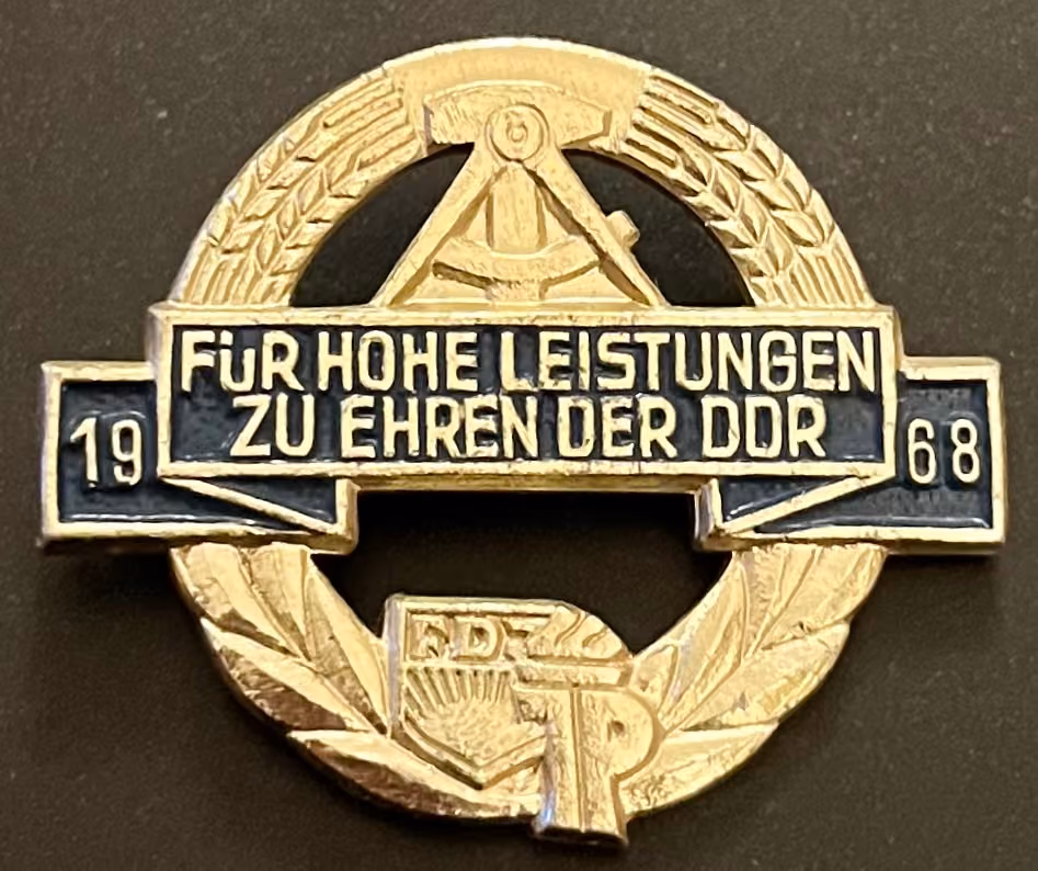 FDJ - Für hohe Leistungen zu Ehren der DDR 1968