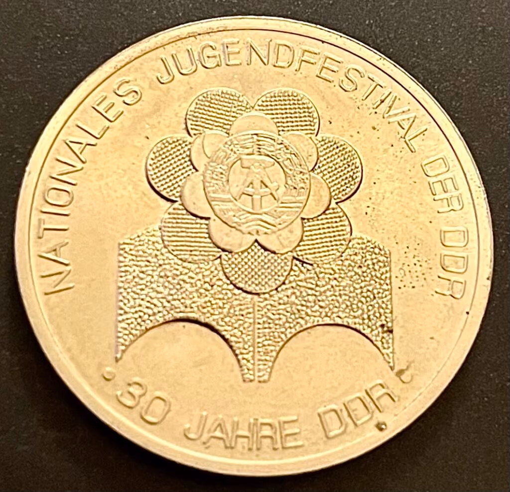 Nationales Jugendfestival der DDR - 30 Jahre DDR
