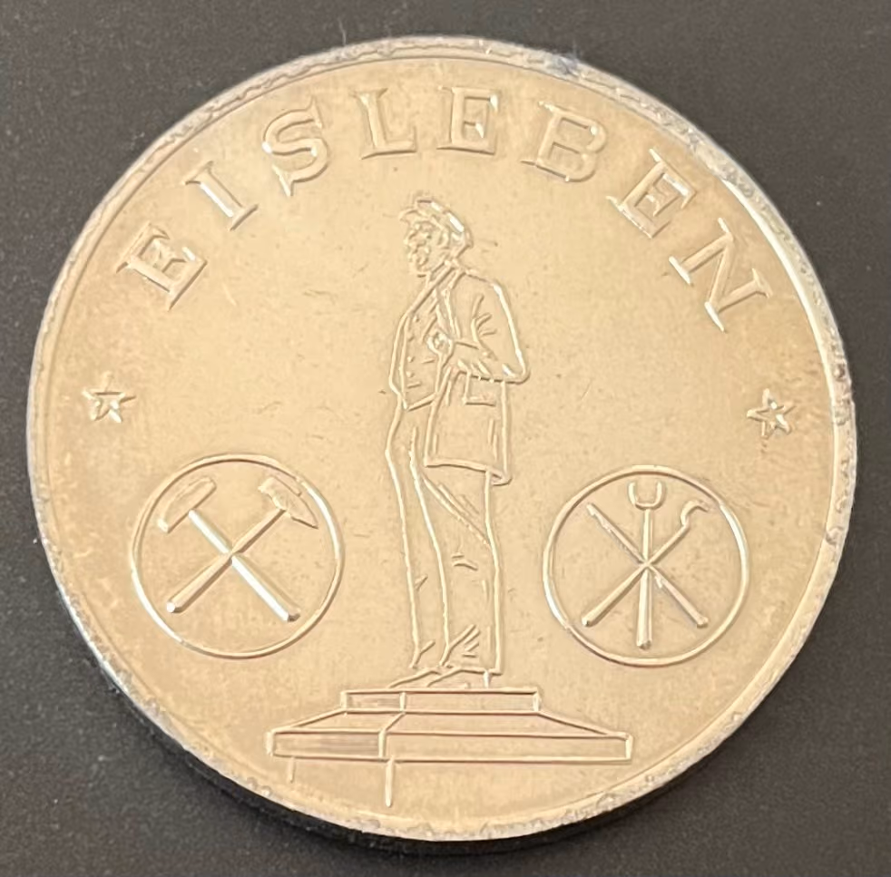 Lenindenkmal Eisleben - 35 Jahre LPG Eisleben 1952-1987