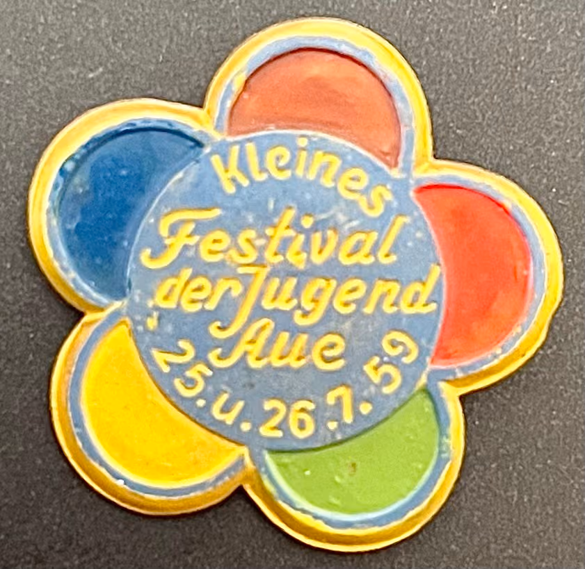 Kleines Festival der Jugend Aue - 25. und 26.7.59