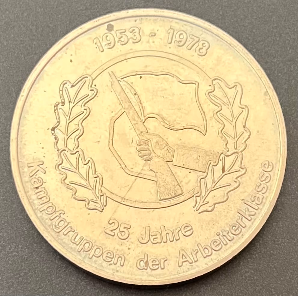 25 Jahre Kampfgruppen der Arbeiterklasse - 1953-1978