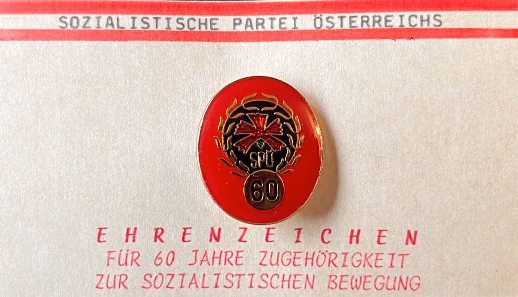 SPÖ - 60 Jahre Mitgliedschaft