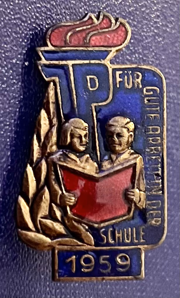Thälmann-Pioniere - Für gute Arbeit in der Schule 1959