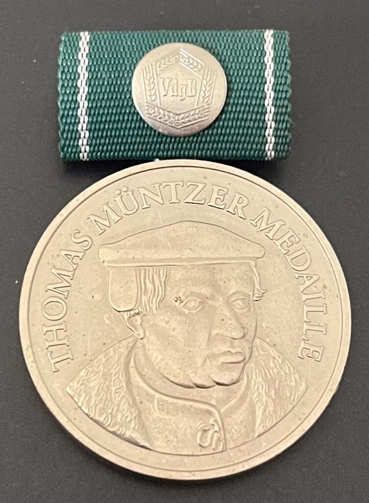 VdgB - Thomas Müntzer Medaille