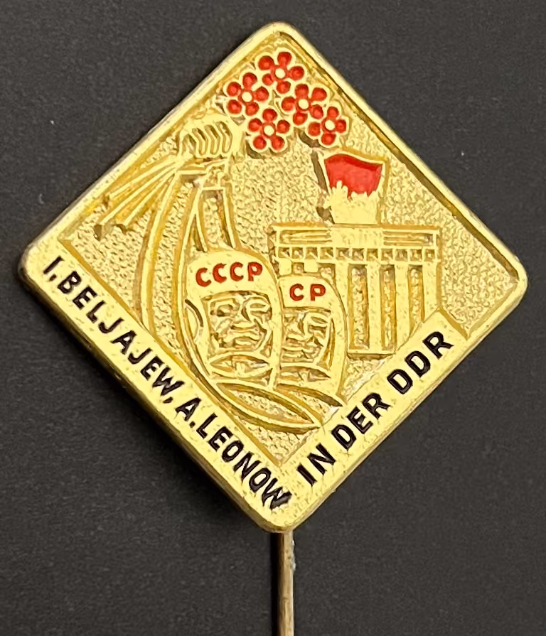 I. Beljajew, A. Leonow in der DDR
