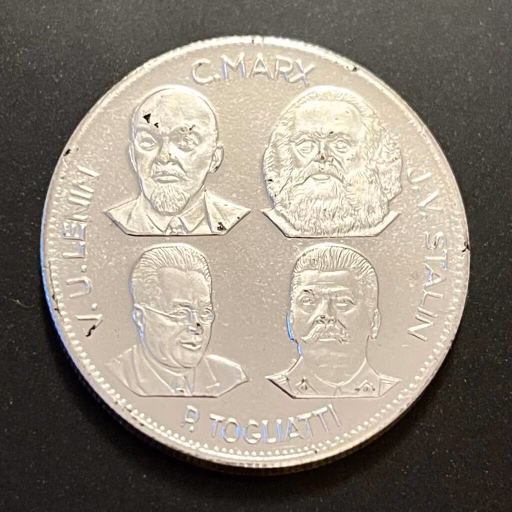 C. Marx - V.U. Lenin - J.V. Stalin - P. Togliatti