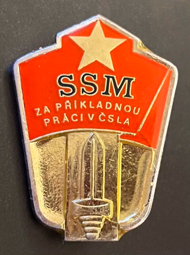 SSM - Für vorbildliche Arbeit in der tschechoslowakischen Volksarmee