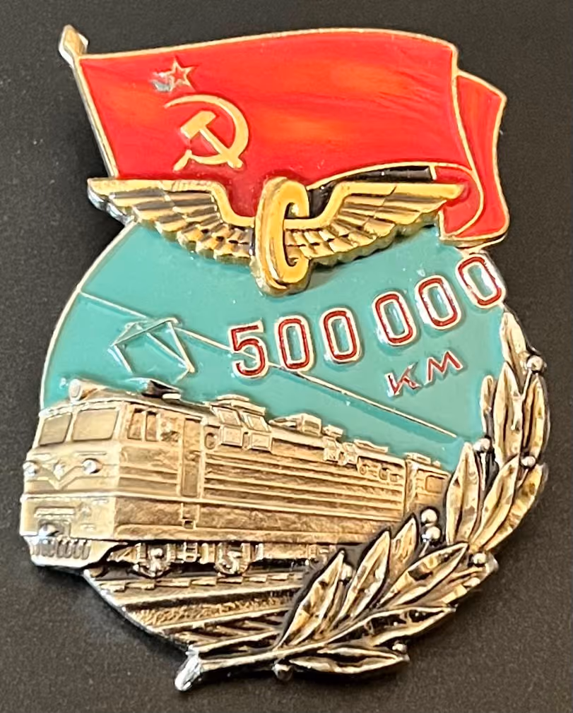 Zugführer mit 500.000 unfallfreien Kilometer