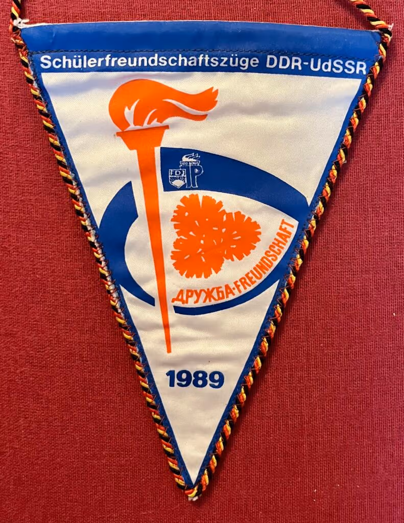 Schülerfreundschaftszüge DDR-UdSSR - Druschba-Freundschaft - 1989