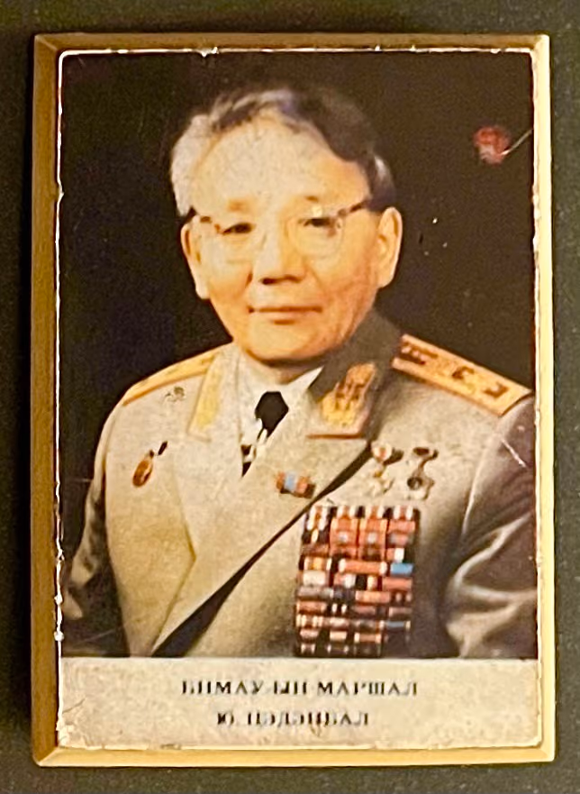 Marschall der Streitkräfte J. Tsedenbal
