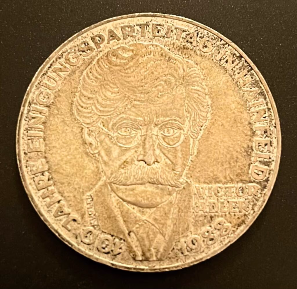 100 Jahre Einigungsparteitag in Hainfeld 1988 – Victor Adler
