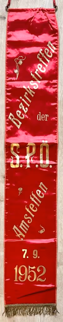 Bezirkstreffen der SPÖ Amstetten 7.9.1952