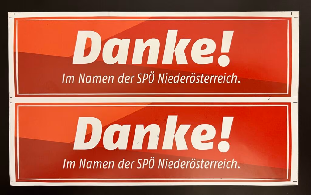 Danke! - Im Namen der SPÖ-Niederösterreich